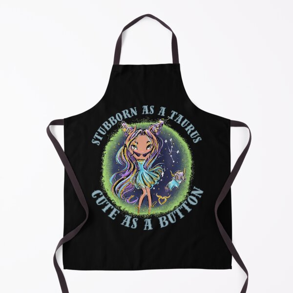 Item preview, Stubborn As A Taurus, Cute As A Button. cute taurus designed and sold by ZodiacWonders.