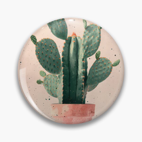 Item preview, Soothing Serenity: Minimalist Cactus Fresco Inspired by Rusticcore Abstractions designed and sold by Piotrek0001.