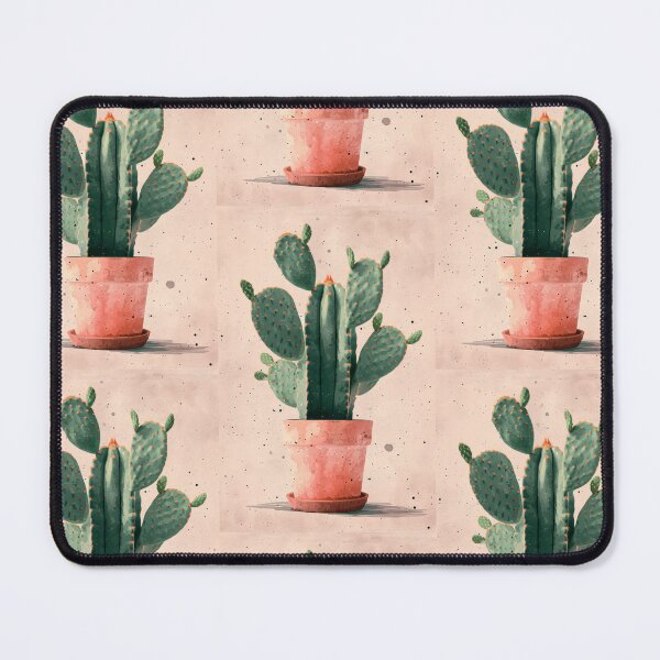 Item preview, Soothing Serenity: Minimalist Cactus Fresco Inspired by Rusticcore Abstractions designed and sold by Piotrek0001.