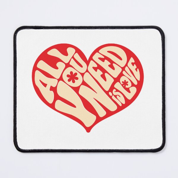 Item preview, All you need is love heart sticker designed and sold by Pornpi.