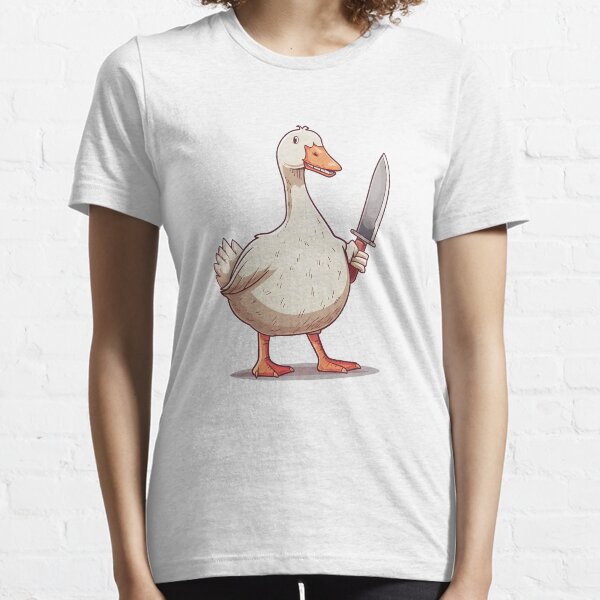 Aperçu de l'œuvre Canard avec un couteau créée et vendue par GoverArt.