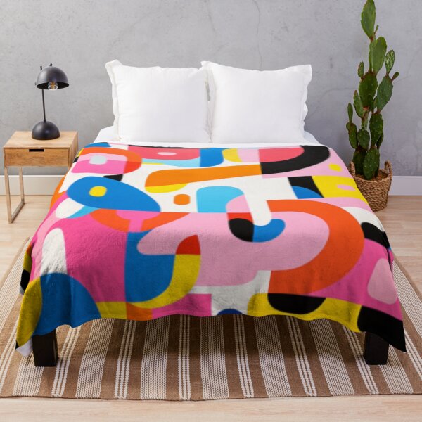 Item preview, Stephen Ormandy Pop culture Bold Colourful Eccentric Grafitti like Abstract Art. designed and sold by NortonArt.