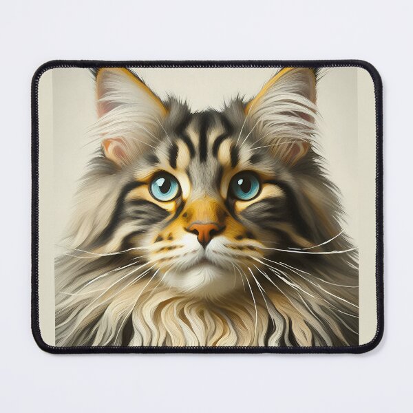 Item preview, Édouard's Whiskered Serenity: Maine Coon Marvels designed and sold by BastKittyStore.