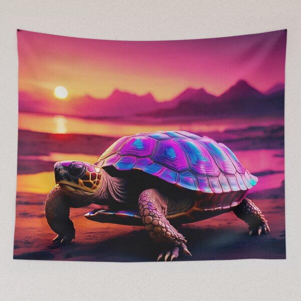 Item preview, Tortoise In Sunset designed and sold by Bunmigraphics .