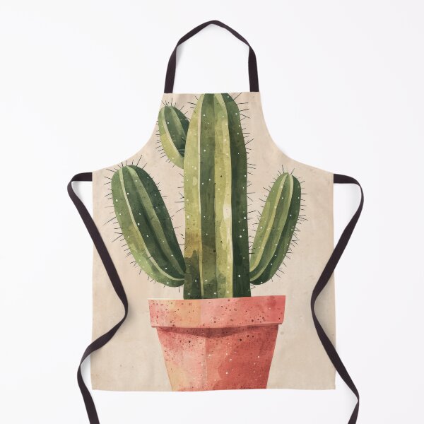 Item preview, Soothing Serenity: Minimalist Cactus Fresco Inspired by Rusticcore Abstractions designed and sold by Piotrek0001.