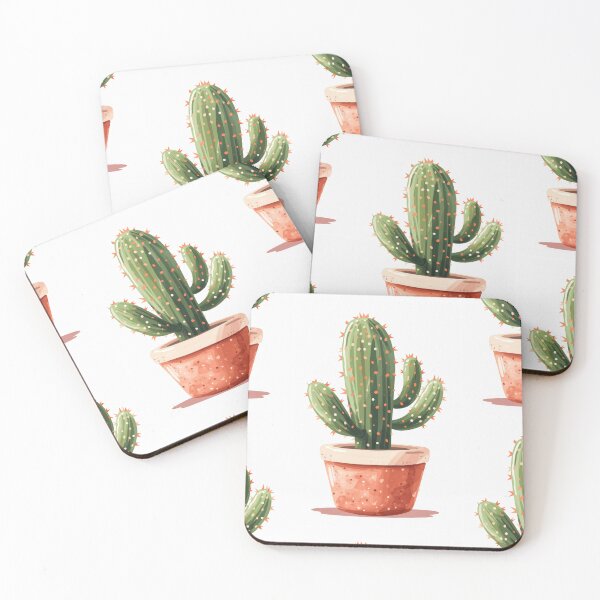 Item preview, Soothing Serenity: Minimalist Cactus Fresco Inspired by Rusticcore Abstractions designed and sold by Piotrek0001.