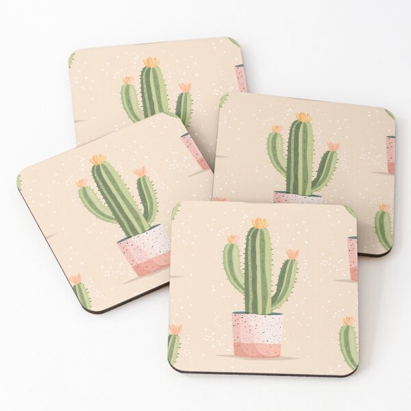 Item preview, Soothing Serenity: Minimalist Cactus Fresco Inspired by Rusticcore Abstractions designed and sold by Piotrek0001.
