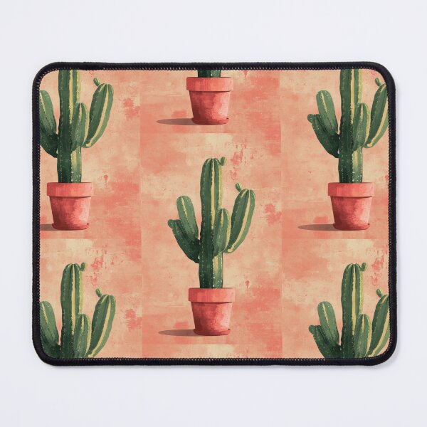 Item preview, Soothing Serenity: Minimalist Cactus Fresco Inspired by Rusticcore Abstractions designed and sold by Piotrek0001.