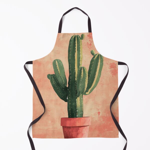 Item preview, Soothing Serenity: Minimalist Cactus Fresco Inspired by Rusticcore Abstractions designed and sold by Piotrek0001.
