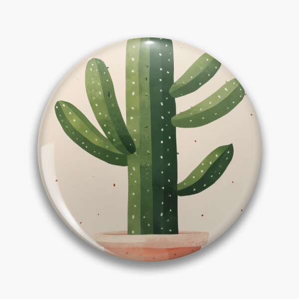 Item preview, Soothing Serenity: Minimalist Cactus Fresco Inspired by Rusticcore Abstractions designed and sold by Piotrek0001.