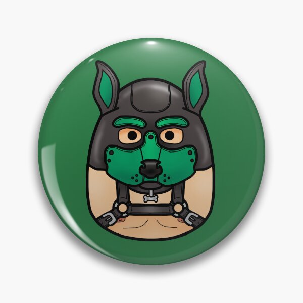 Item preview, Kinkmallows - Hunter Green Pup Play Neoprene Hood designed and sold by Zphal.