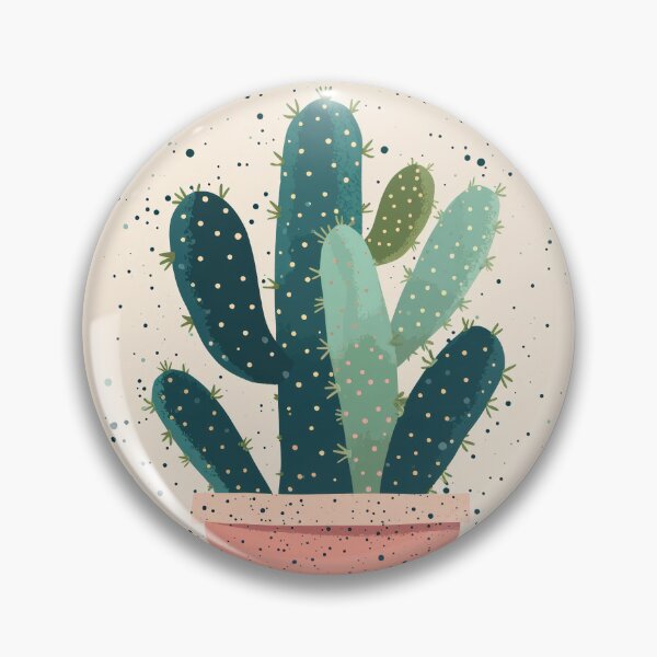Item preview, Soothing Serenity: Minimalist Cactus Fresco Inspired by Rusticcore Abstractions designed and sold by Piotrek0001.