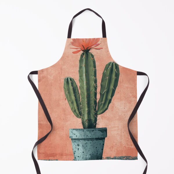 Item preview, Soothing Serenity: Minimalist Cactus Fresco Inspired by Rusticcore Abstractions designed and sold by Piotrek0001.
