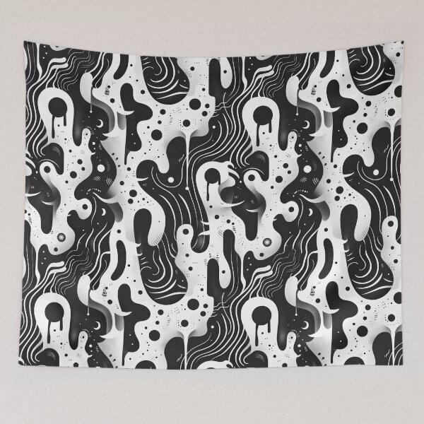 Item preview, Very quirky linen pattern design designed and sold by randrdesign.