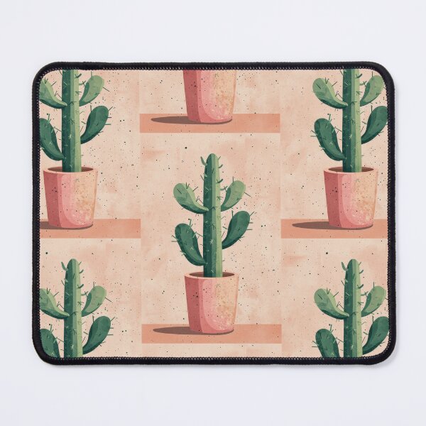 Item preview, Soothing Serenity: Minimalist Cactus Fresco Inspired by Rusticcore Abstractions designed and sold by Piotrek0001.