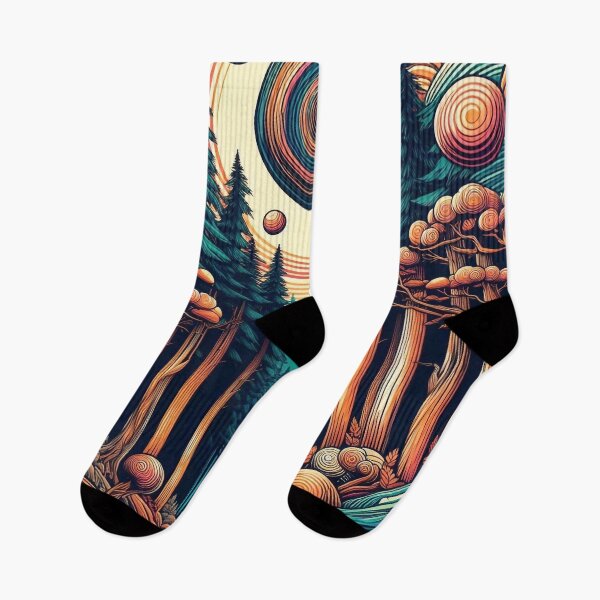 Item preview, A Psychedelic Journey Through the Woods designed and sold by WhimsyRealm.