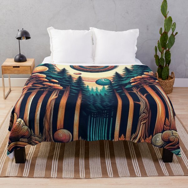 Item preview, A Psychedelic Journey Through the Woods designed and sold by WhimsyRealm.