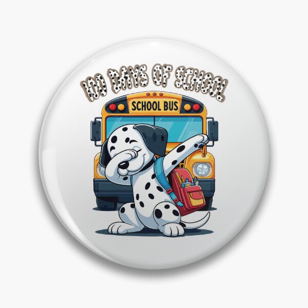 Item preview, 100 Days Of School Dalmatian Dog Dab 100 Days Of School Kids designed and sold by wtfbba.