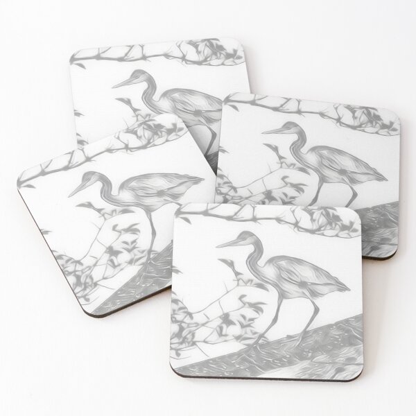 Item preview, Hungry Heron In Fine Detail designed and sold by Fearless-Fox.