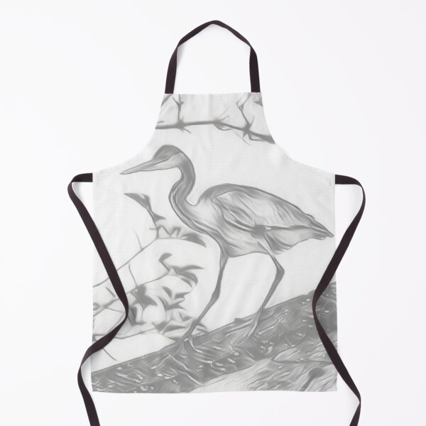 Item preview, Hungry Heron In Fine Detail designed and sold by Fearless-Fox.