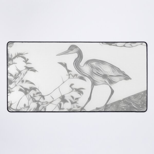 Item preview, Hungry Heron In Fine Detail designed and sold by Fearless-Fox.