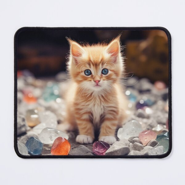Item preview, Kitten and Crystals designed and sold by Solace Sparkles.