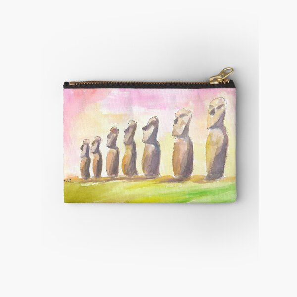 Item preview, Moai Monolithic Rapa Nui Statues Easter Island  designed and sold by artshop77.