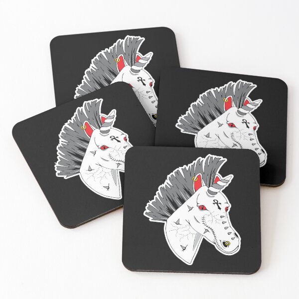 Item preview, Goth Unicorn designed and sold by HotHibiscus.