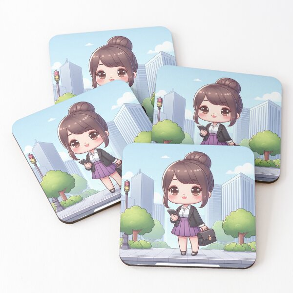 Item preview, cute businesswoman designed and sold by nada-art.