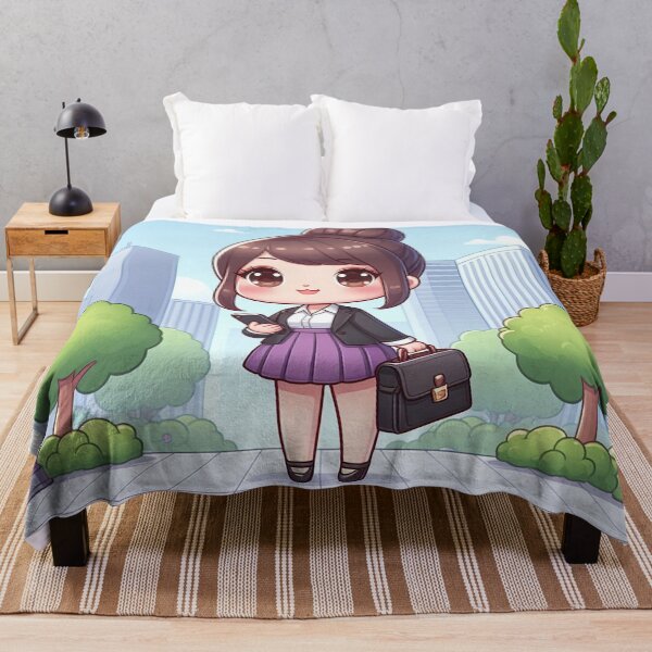 Item preview, cute businesswoman designed and sold by nada-art.