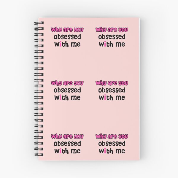 Item preview, why are you obsessed with me designed and sold by MoroccanCreator.
