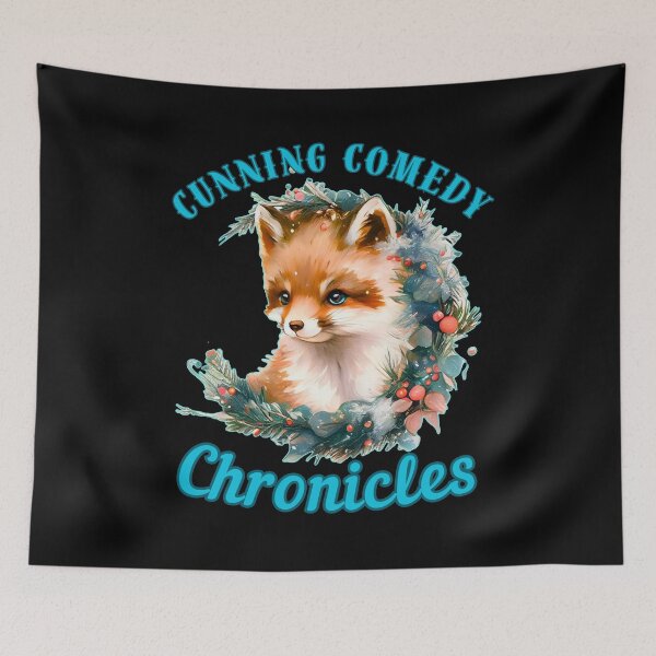 Item preview, Cunning Comedy Chronicles. fox face designed and sold by FoxVibes.