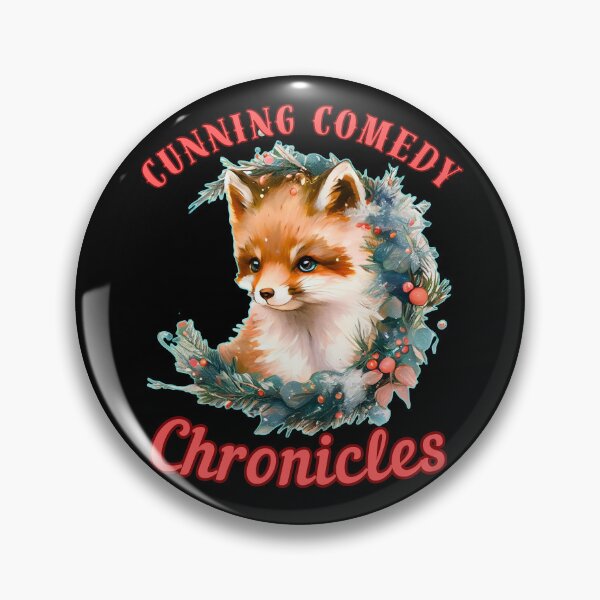 Item preview, Cunning Comedy Chronicles. fox head designed and sold by FoxVibes.