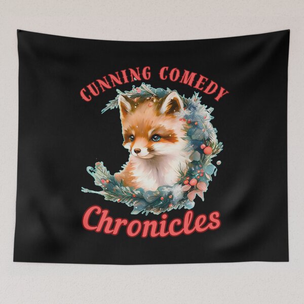 Item preview, Cunning Comedy Chronicles. fox head designed and sold by FoxVibes.