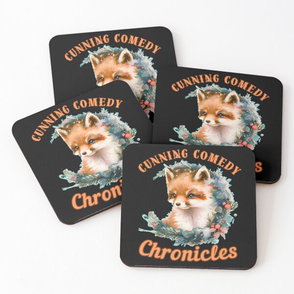 Item preview, Cunning Comedy Chronicles. fox portrait designed and sold by FoxVibes.