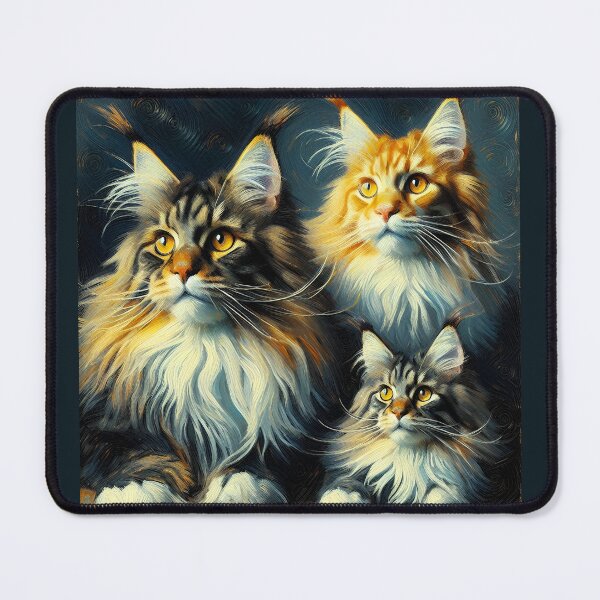 Item preview, Édouard's Whiskered Symphony: Maine Coon Melody designed and sold by BastKittyStore.