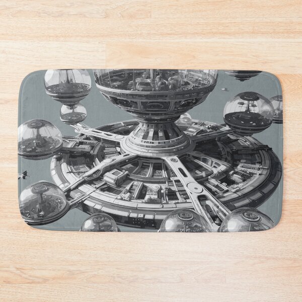 Item preview, Abstract Cityscape - Futuristic - Urban Art -  Arte Urbano v5 designed and sold by iwcus.