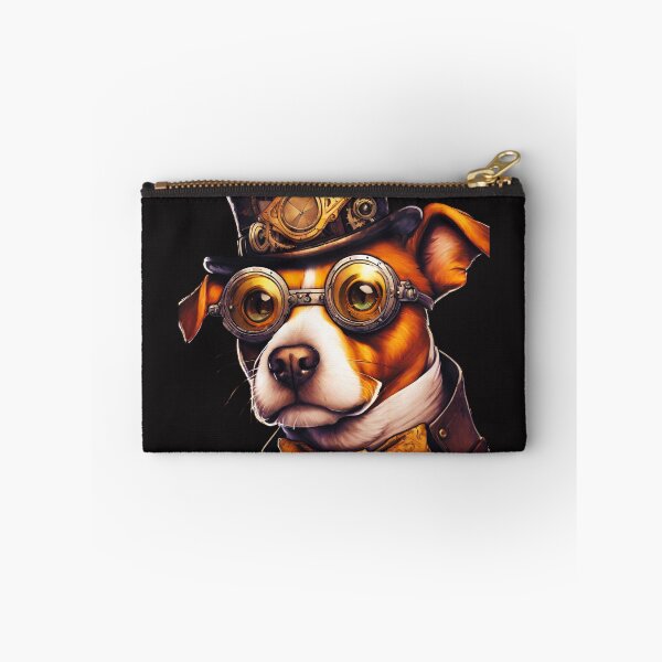 Item preview, Luxury Dog: Steampunk Aristocrat in Glasses and Hat designed and sold by Aurorartsprint.