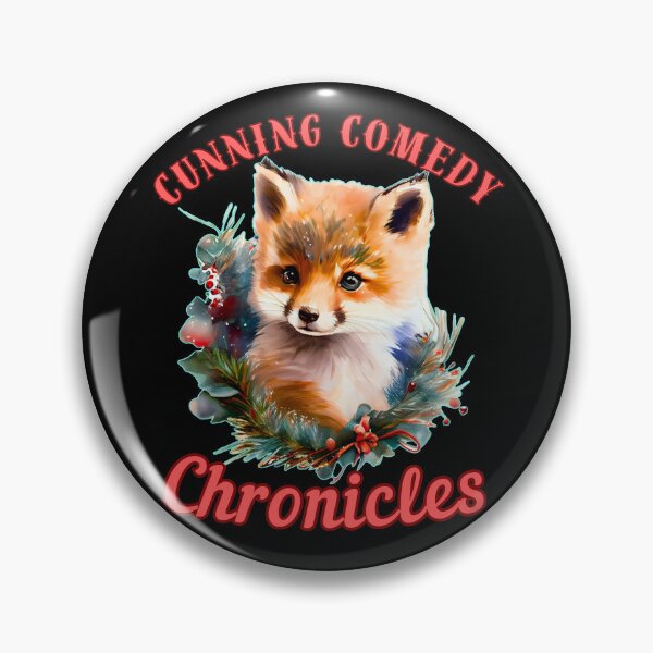 Item preview, Cunning Comedy Chronicles. retro fox designed and sold by FoxVibes.