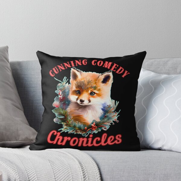 Item preview, Cunning Comedy Chronicles. retro fox designed and sold by FoxVibes.