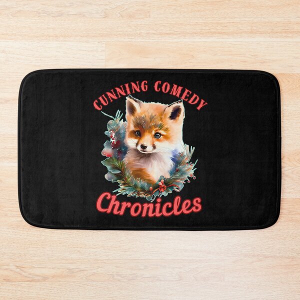 Item preview, Cunning Comedy Chronicles. retro fox designed and sold by FoxVibes.