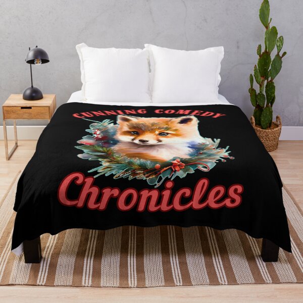 Item preview, Cunning Comedy Chronicles. retro fox designed and sold by FoxVibes.