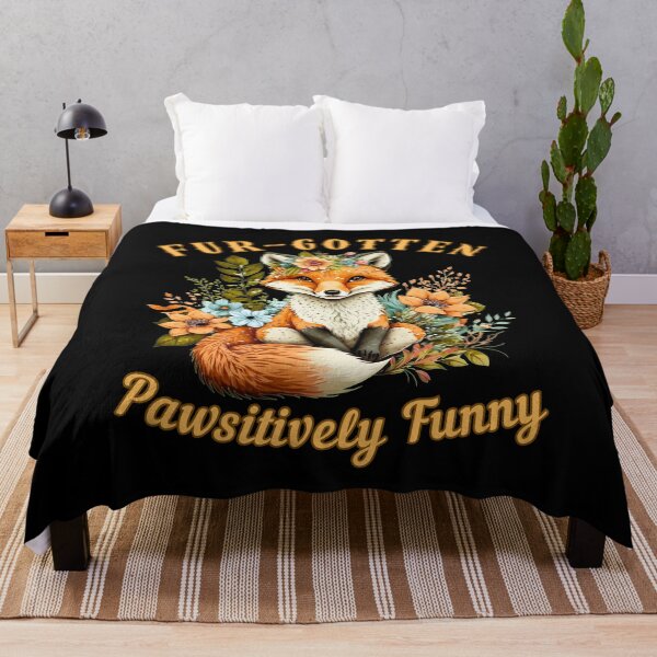 Item preview, Fur-gotten Pawsitively Funny. fox lover designed and sold by FoxVibes.