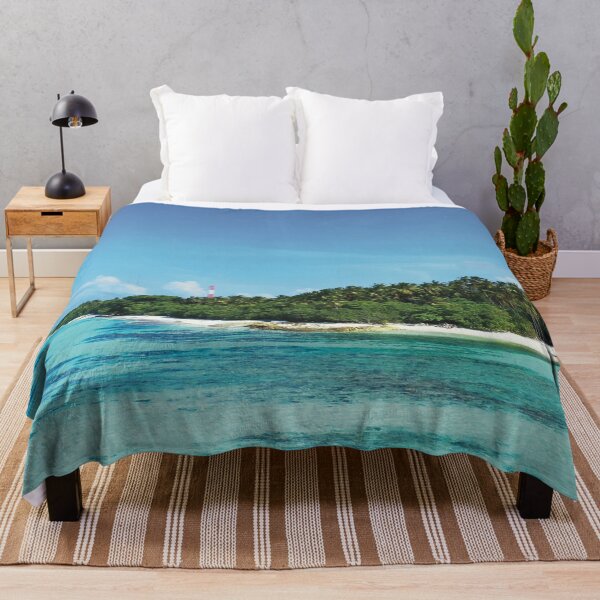 Item preview, Paradise Vacation Island With Turquoise Waters designed and sold by RelaxingEscapes.