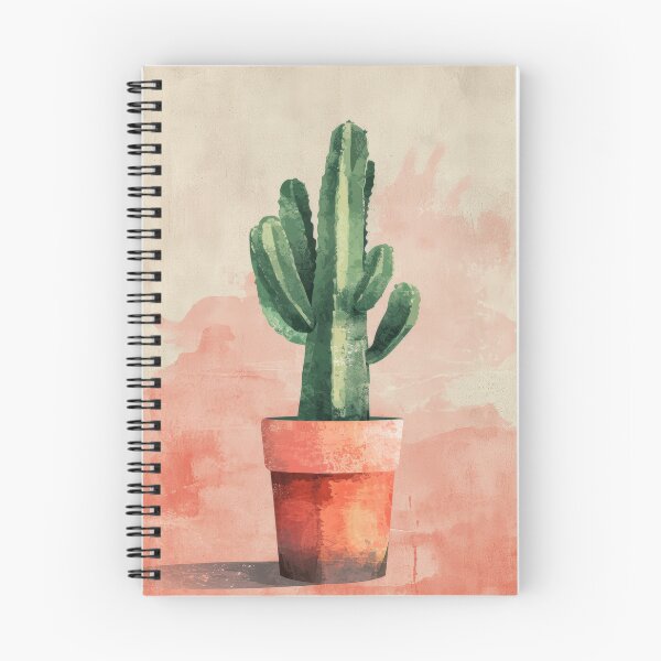 Item preview, Soothing Serenity: Minimalist Cactus Fresco Inspired by Rusticcore Abstractions designed and sold by Piotrek0001.