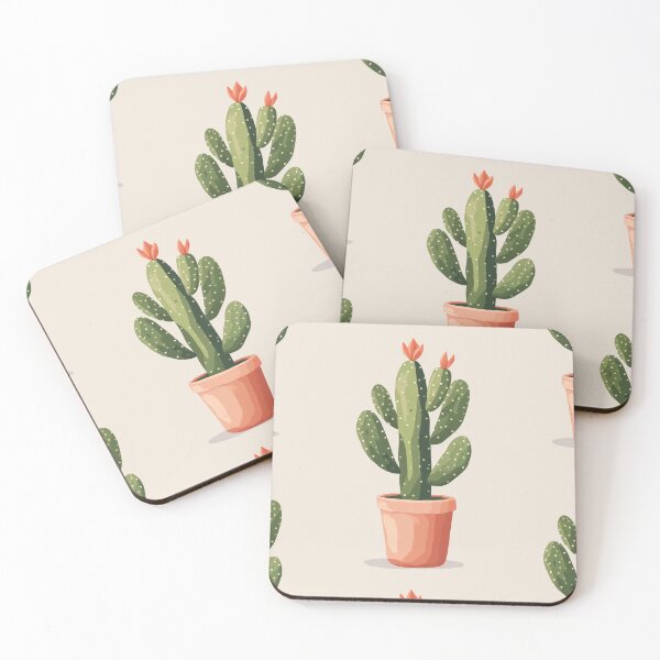 Item preview, Soothing Serenity: Minimalist Cactus Fresco Inspired by Rusticcore Abstractions designed and sold by Piotrek0001.