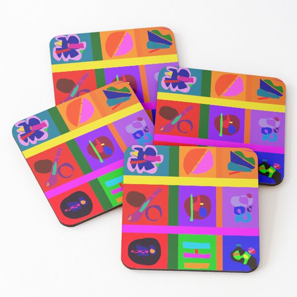 Item preview, 42  A Collection of Nine Abstract Miniatures 7 designed and sold by masabo.