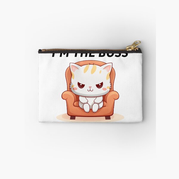 Item preview, Cute Funny Cat I'm The Boss designed and sold by MugsForReal.