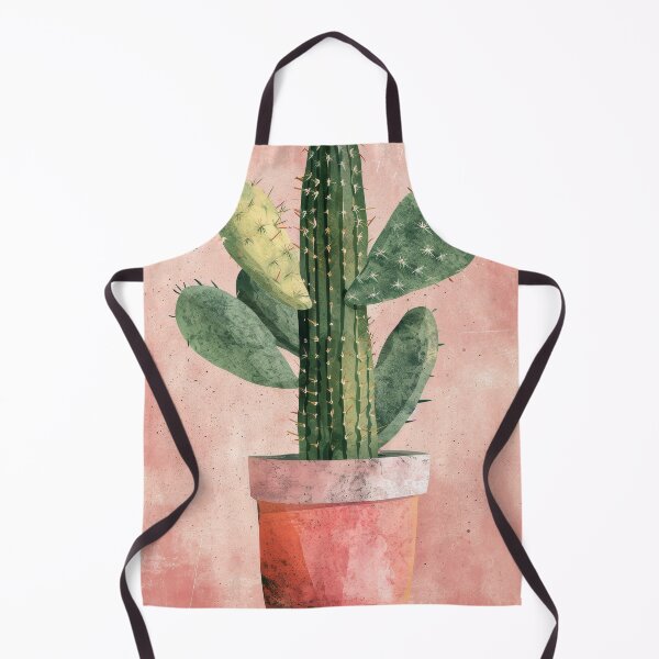 Item preview, Soothing Serenity: Minimalist Cactus Fresco Inspired by Rusticcore Abstractions designed and sold by Piotrek0001.