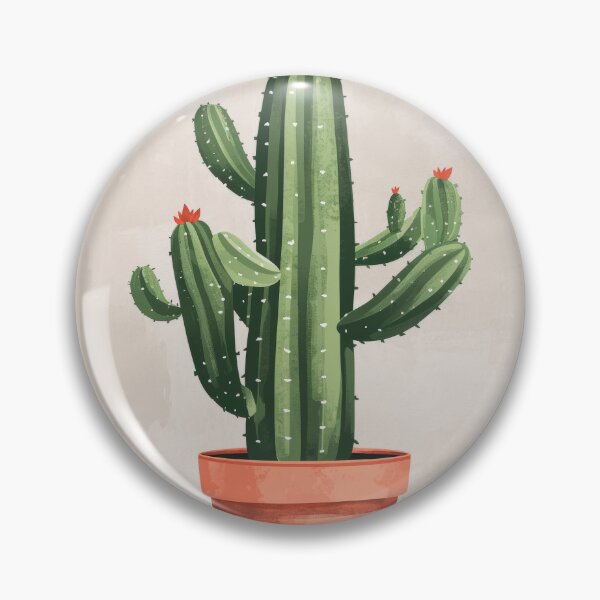Item preview, Soothing Serenity: Minimalist Cactus Fresco Inspired by Rusticcore Abstractions designed and sold by Piotrek0001.